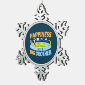 2024幸福は兄である スノーフレークピューターオーナメント (右)