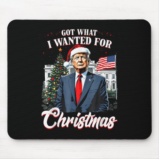 2024得年のクリスマストランプに欲しかった物 マウスパッド (正面)