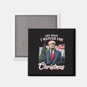 2024得年のクリスマストランプに欲しかった物 マグネット (正面/裏面)