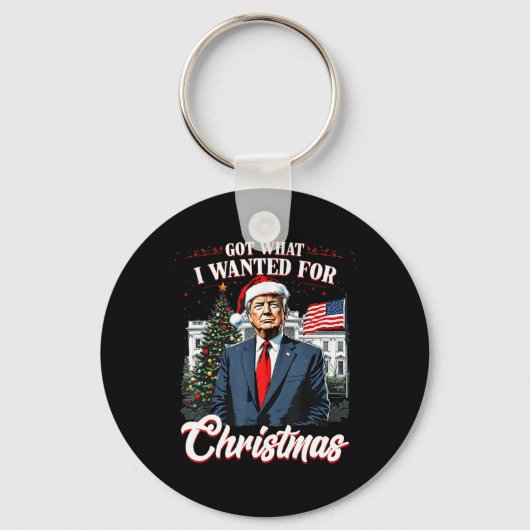 2024得年のクリスマストランプ4 キーホルダー (正面)