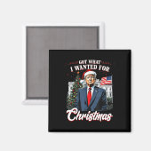 2024得年のクリスマストランプ4 マグネット (正面/裏面)