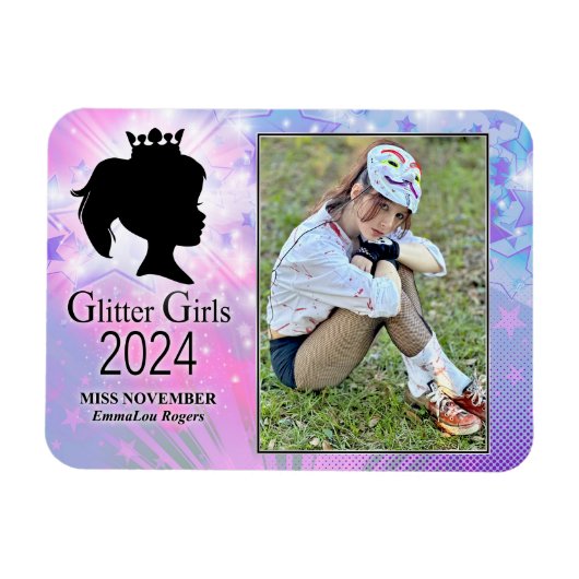 2024恋しく思年11月磁石 マグネット (横)