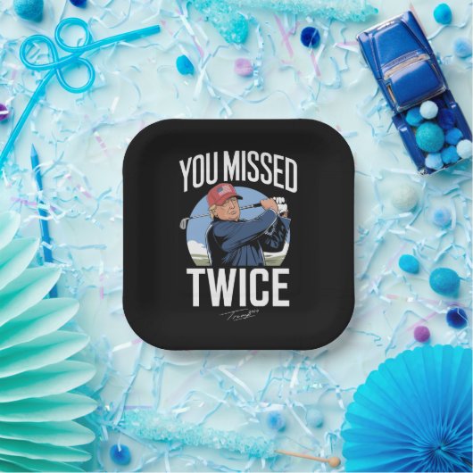 2024恋しく思年12回ゴルフ2024投票で私を引き恋しく思落とす ペーパープレート (パーティー)