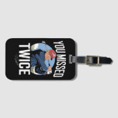 2024恋しく思年12回ゴルフ2024投票で私を引き恋しく思落とす ラゲッジタグ (正面横)