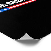 2024感じ年素晴らし再トランプ ポスター (角)