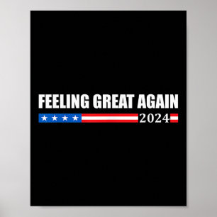 2024感じ年素晴らし再トランプ ポスター