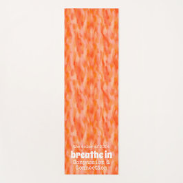 2024慈悲とつながりの色を吸う ヨガマット