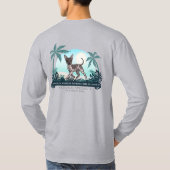 2024成人男子長袖Tシャツ – デュアルロゴ Tシャツ (裏面)