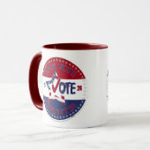 2024投票カウント投票スター マグカップ (正面左)