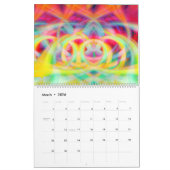 2024抽象的カレンダー カレンダー (3月 2026)