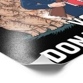 2024救年のトランプ大統領の政治 フォトプリント            (角)