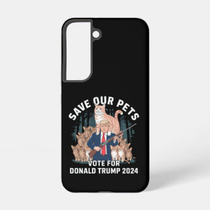 2024救年のトランプ大統領の政治 SAMSUNG GALAXY S22ケース