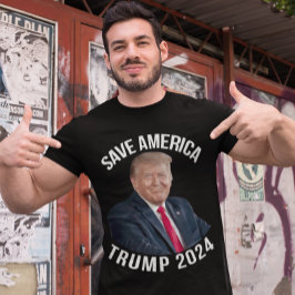 2024救年アメリカ・トランプ大統領 Tシャツ