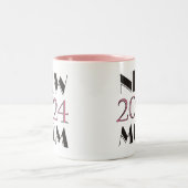 2024新しいママのマグカップ ツートーンマグカップ (中央)