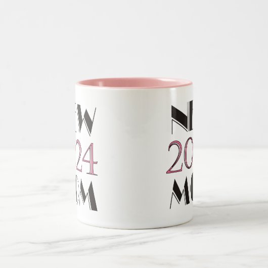 2024新しいママのマグカップ ツートーンマグカップ (中央)
