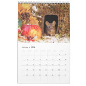 2024新しいログパイルハウスでマウスをジョージ カレンダー (1月 2026)