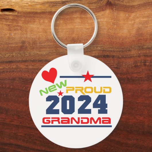2024新しい誇りを持ったおばあちゃんキーチェーン キーホルダー (正面)
