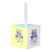 2024新ビッグブラザー待ちベビー兄弟姉妹 キューブオーナメント (裏面アングル)