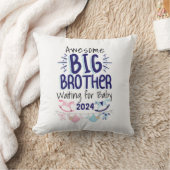 2024新ビッグブラザー待ちベビー兄弟姉妹 クッション (ブランケット)