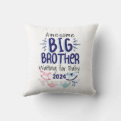 2024新ビッグブラザー待ちベビー兄弟姉妹 クッション (裏面)