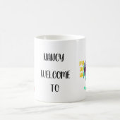 2024新企業の顔カスタム風刺 コーヒーマグカップ (中央)