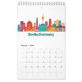 2024旅行ワールドシティ カレンダー (2月 2026)