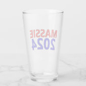 2024書年大統領のトーマス・マッシー下院議員 タンブラーグラス (裏面)