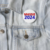 2024書年大統領のThomas Massie駐在員 缶バッジ (インサイチュ)