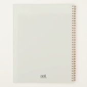 2024最高の年間のプランナー プランナー手帳 (裏面)