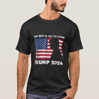 2024最高の年USA Ca来は未だトランプトされユーモアのあるていない Tシャツ