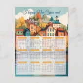 2024村魅力的カレンダー ポストカード (正面)