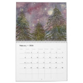 2024横カレンダー カレンダー (2月 2026)