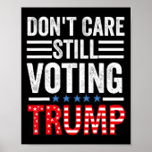 2024気に年トランプの投票中 ポスター (正面)