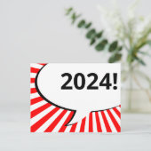 2024漫画バブルはがき ポストカード (スタンド正面)