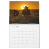 2024牛牛カレンダー カレンダー (3月 2026)