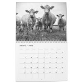 2024牛牛カレンダー カレンダー (1月 2026)