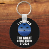 2024生き延び年のドロ素晴らしーンパニック キーホルダー (裏面)