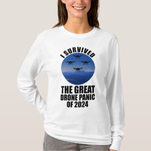2024生き延び年のドロ素晴らしーンパニック Tシャツ