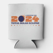 2024生き延び年の食太陽の食は涼しい 缶クーラー (正面)