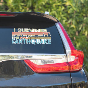 2024生き延び年4月5日「I The - NYC - Earthquake」 シール