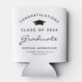 2024白黒卒業クーラーボックス 缶クーラー (裏面)