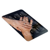 2024磁気カレンダーフォトマグネット4x6 マグネット (右側)