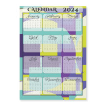 2024磁気カレンダー