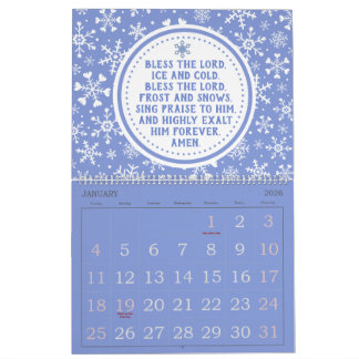 2024祈りの言葉カレンダー カレンダー