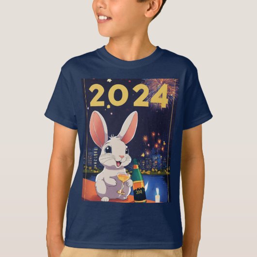 2024祝インスタイル- Tシャツデザイン Tシャツ (正面)