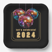 2024祝年 ペーパープレート (正面)