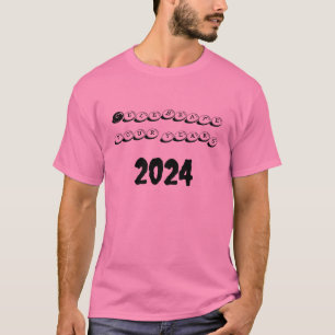 2024祝年Tee：喜びを受け入れ、作成 Tシャツ