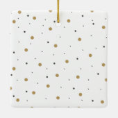 2024素晴らしい年の型のスクリプトフォト セラミックオーナメント (裏面)