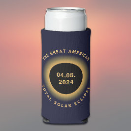 2024素晴らし年太陽の4月8日 スリム缶クーラー
