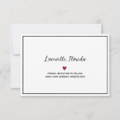 2024結婚年3月カレンダーカスタムフォトホワイト セーブザデート (裏面)